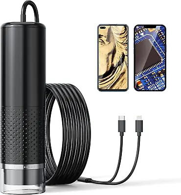 Buy Handheld Digital Microscope Camera, Aopick 50X-1600X Magnification USB Pocket Mi • 56.15$