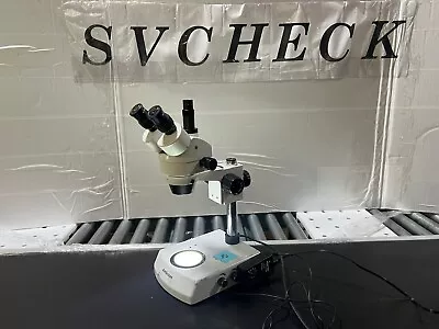 Buy AmScope Trinocular Inspection Stereo Microscope With LED Light • 178$