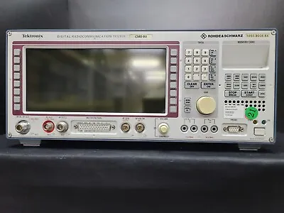 Buy TEKTRONIX Rohde & Schwarz CMD80: Digital Radiocommunication Tester, As-Is (009) • 600$