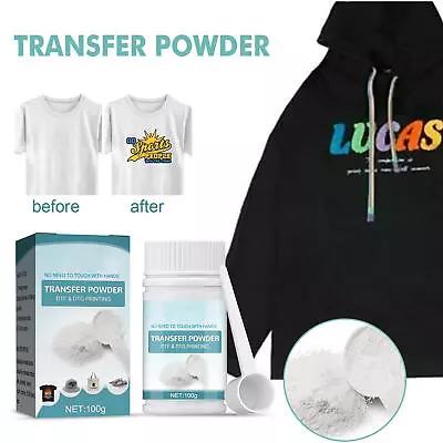 Buy Direct To Film DTG DTF Powder, Digital Transfer Hot Melt Adhesive Powder • 10.03$