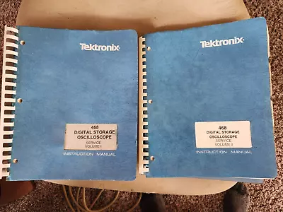 Buy Tektronix 468 Service Manual Vol 1 & Vol 2 • 39.50$
