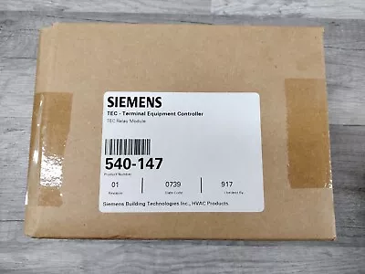 Buy  New Sealed SIEMENS TEC RELAY MODULE 540-147 • 75$