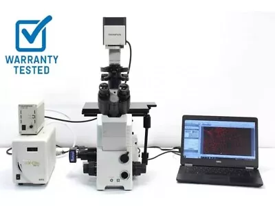 Buy Olympus IX71 Inverted Fluorescence Microscope (New Filters) • 11,995$