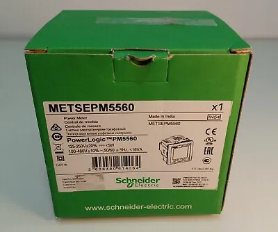 Buy NEW Schneider Electric PM5560 PowerLogic PM5000 Power Meter • 1,095$