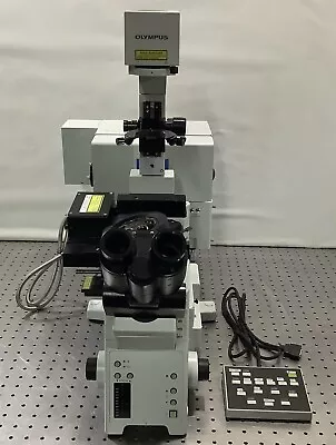Buy Olympus IX81 Motorized Inverted Fluorescence Microscope W/ Fluoview FV1000  • 2,800$