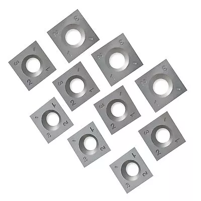 Buy 15mm Indexable Carbide Inserts For Grizzly H7354 15 X 15 X 2.5mm 4  R - 10 Pack • 22.39$