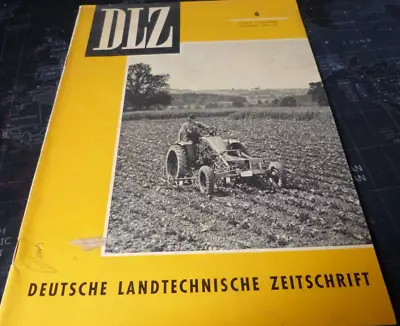 Buy DLZ 6/1961 Fella/MC Cormick/J.D.Lanz/Fendt/Unimog/MF 25/Hela Diesel Tow.D225 • 10.68$