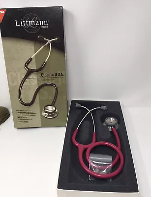 Buy Littmann Classic II S.E. Stethoscope Color Raspberry 28 In. 3M 2210 W/ Box • 50$