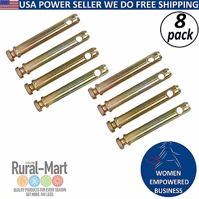Buy 8pk Cat 1 Top Link Pin Hitch Accessories For Tractors (Speeco) S07070200 5-1/2 • 29.99$