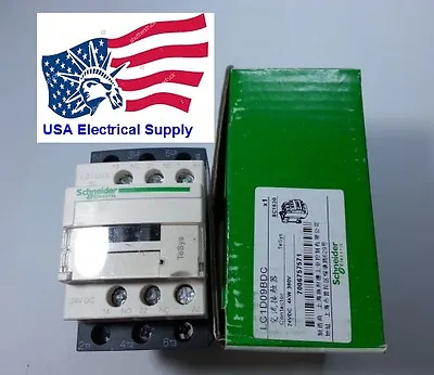 Buy  LC1D09BDC Schneider  Contactor With Coil 24VDC  • 59.32$