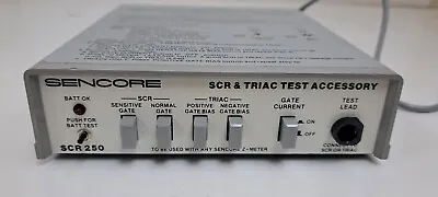 Buy Sencore SCR250 SCR & Triac Test Accessory Z-Meter • 120$