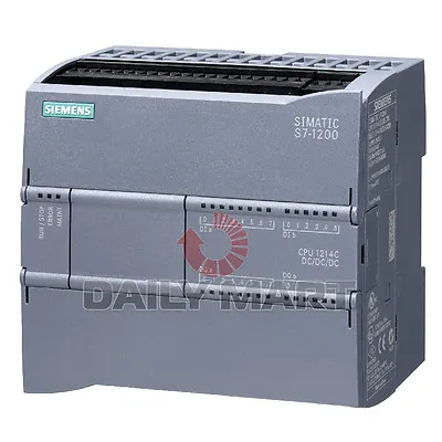 Buy Siemens Cpu1214c 6es7214-1ag31-0xb0 Simatic S71200 Ac/dc Relay Module New • 551.99$