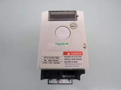 Buy Schneider Electric #ATV12H037M Variable Frequency Drive, 1/2 HP, 230VAC, Altivar • 140$