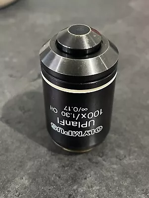 Buy Olympus UPlanFl 100x / 1.30 Oil ~/0.17 Microscope Objective Lens • 499$
