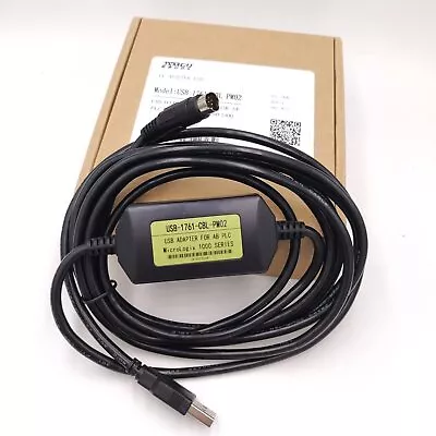 Buy USB-1761-CBL-PM02 USB Programming Cable For AB Micrologix 1000 1200 1500 Series • 27.90$