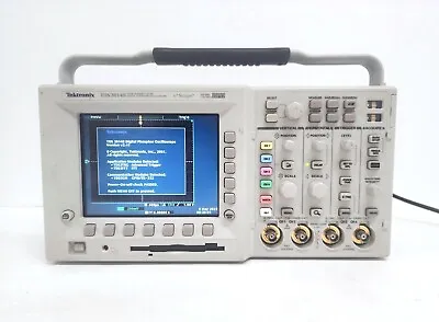 Buy Tektronix TDS3014B With TDS3GV/P6101B/P6101B Digital Oscilloscope • 2,200$