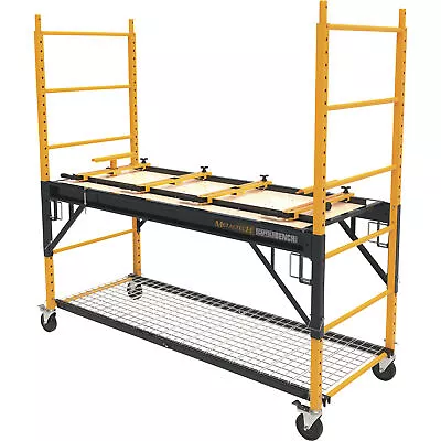 Buy Metaltech 4-in-1 6ft. Scaffold Bench, 1100-Lb. Capacity, Model# I-CISCMT • 349.99$