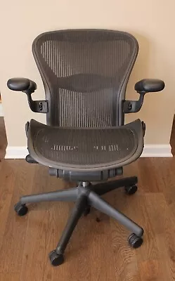 Buy Herman Miller Aeron Size B Task Chair Mesh Office Desk Conference Chairs - Parts • 150$
