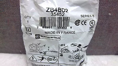 Buy Telemecanique Schneider Electric Selector Switch Head Zb4bd2 New Zb4bd2 • 20$