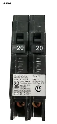 Buy Siemens Q2020 1-Pole Tandem 20-Amp/20-Amp 120/240V Plug-In Circuit Breaker • 17$