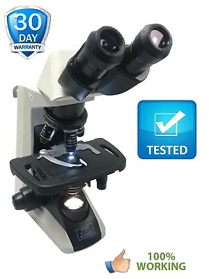 Buy Nikon Eclipse E200 Binocular Microscope W/ 4 10 40 Objectives Tested Warranty • 535$
