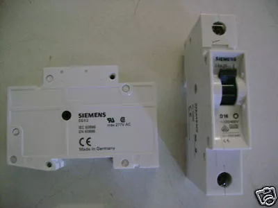 Buy Siemens 5sx2 1 Pole Circuit Breaker 230/400 Volt • 16.99$