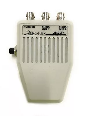 Buy Aeroflex AC25007 IFR Microphone/Audio Adapter Option For 2975 Test Set • 249.99$