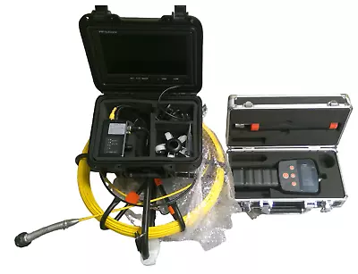 Buy USED -VEVOR 9  Sewer Camera 50m/164ft Pipe Inspection Camera • 594.99$