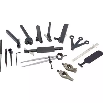 Buy Grizzly H5868 Lathe Tool Kit For Rocker Style Tool Post, 20 Pc. • 136.95$