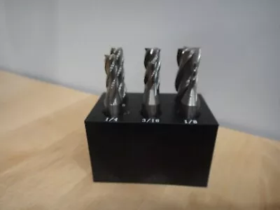 Buy Grizzly G9892 6 Pc. End Mill Set 4 Flute Small New In Box (Z578) • 36.95$