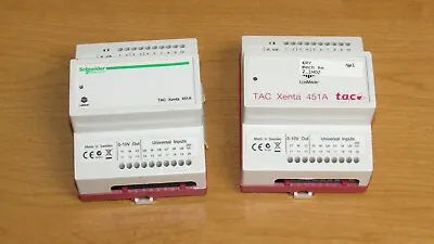 Buy Lot Of 2 TAC Xenta 451A Units 0-073-0285-0 - Schneider Electric & TAC - UNTESTED • 79.99$