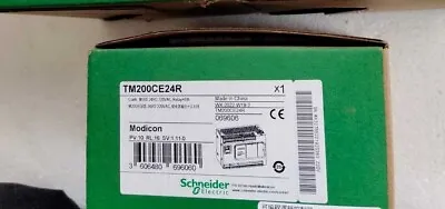 Buy Tm200ce24r Controller M200 Schneider New Condition Box Pack 24 Io Relay+ethernet • 499$
