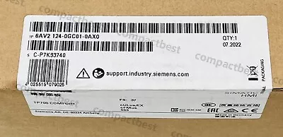 Buy Siemens 6AV2 124-0GC01-0AX0 SIMATIC HMI Comfort Panel TP700 Comfort New Sealed • 1,386$