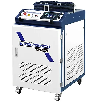 Buy US 2000w Laser Cleaning Machine No Contact Rust/Oil/Oxi Layer/Painting Remover • 15,389.05$