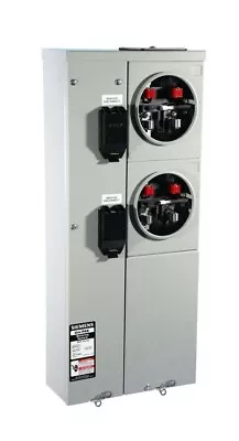 Buy Two Meter Main Electrical Panel Pack 200a Amp Ring 120/240 Siemens Wep2211 New • 1,085$