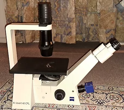 Buy Zeiss Axiovert 40 CFL Microscope • 600$