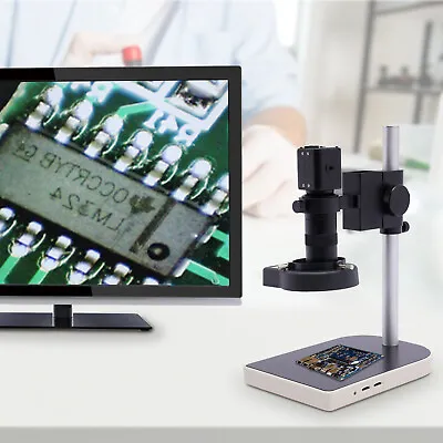 Buy 180X 1080P LED Digital Binocular Compound Microscope 16MP Camera 60FPS 3D Stage • 99.75$
