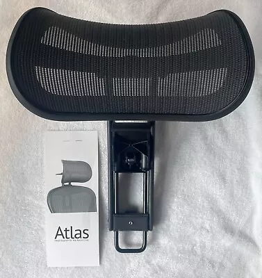 Buy Atlas Headrest For Herman Miller Aeron Chair | REMASTERED GRAPHITE • 170$