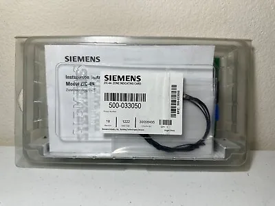 Buy *NIB* *New* Siemens ZIC-4A 500-033050 Fire Alarm Zone Indicating Card • 224.95$