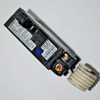 Buy Circuit Breaker Siemens QA120AFC 20 Amp 1 Pole 120V AFCI • 26.05$
