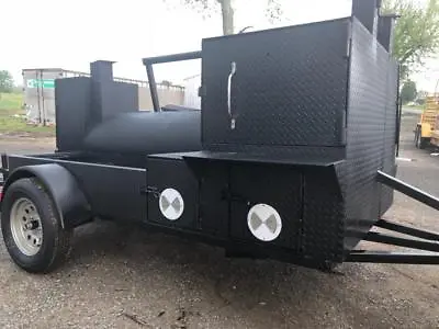 Buy HogZilla Pizza Oven BBQ Grill Smoker Grill Trailer Food Truck Catering Business  • 12,999$