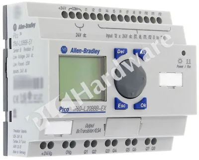 Buy Allen Bradley 1760-L20BBB-EX /B Pico Controller 12 Inputs 8 Outputs 24VDC • 319.94$