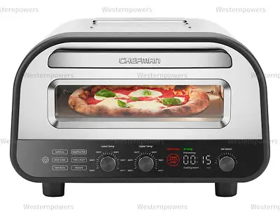 Buy Chefman Stainless Steel 1700W Electric Indoor Pizza Oven RJ25-PO12-SS • 205$