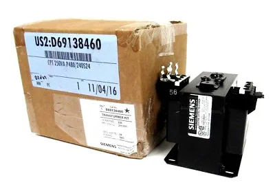 Buy New Siemens D69138460 Industrial Control Transformer Mt0250b 250va 240/480-24v • 95$