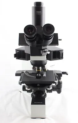 Buy Olympus BX40 1.40 Nomarski DIC POL Darkfield Trinocular Microscope • 14,999.99$