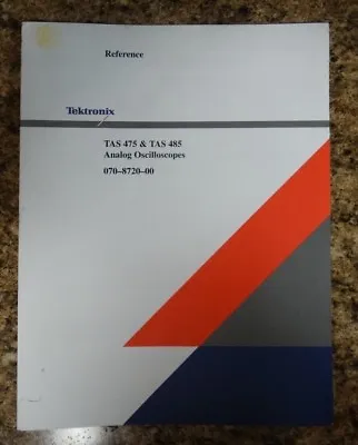 Buy Tektronix TAS 475 & TAS 485 Reference Guide • 10$
