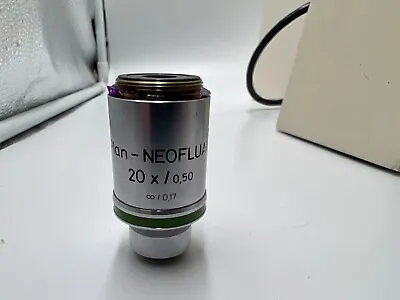 Buy Zeiss Plan-Neofluar 20x/0.50 0.17 Objective Lens From Zeiss Axioplan Microscope • 599.42$