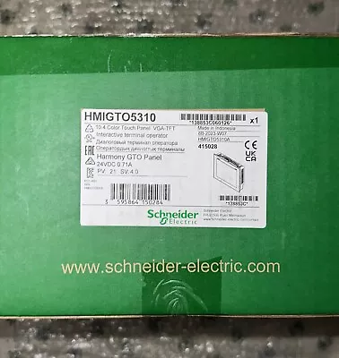 Buy Schneider Electric, HMIGTO5310, Harmony GTO Advanced Color Touch Panel VGA-TFT • 1,505.88$