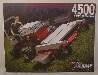 Buy Ventrac 4500 Compact Tractor Sales / Specifications Brochure - Original • 12.95$