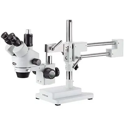 Buy AmScope SM-4T Pro Trinocular Stereo Zoom Microscope, 7X-45X Magnification, Used • 465.66$
